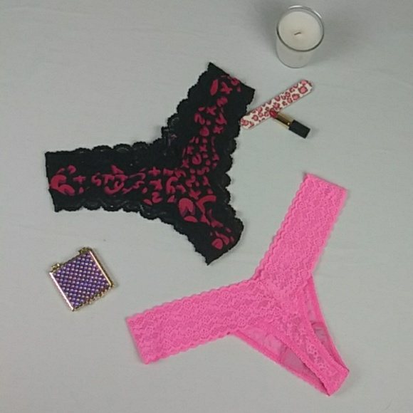 Victoria Secret Women Sexy Li Th Panty& Thong SZ S - Picture 2 of 8